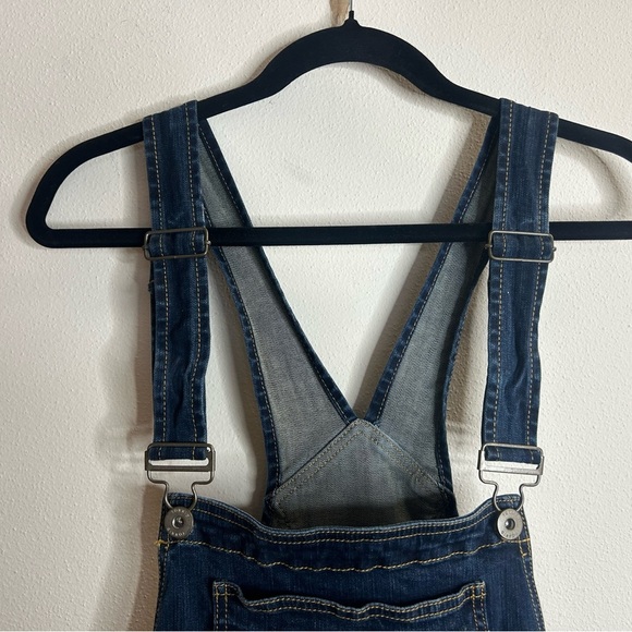 Torrid Womens 18 Denim Bib Overalls Straight Leg Farm Casual Barn Classic Plus - Picture 5 of 16